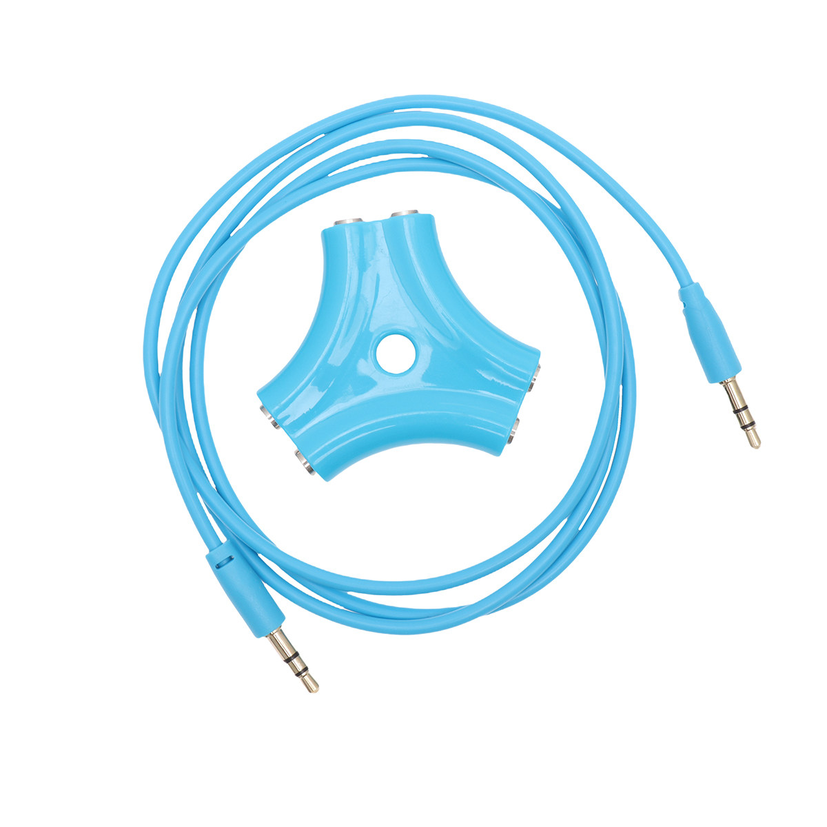 Audio And Music Splitter - 3.5mm 5 Port Headphone Splitter 1