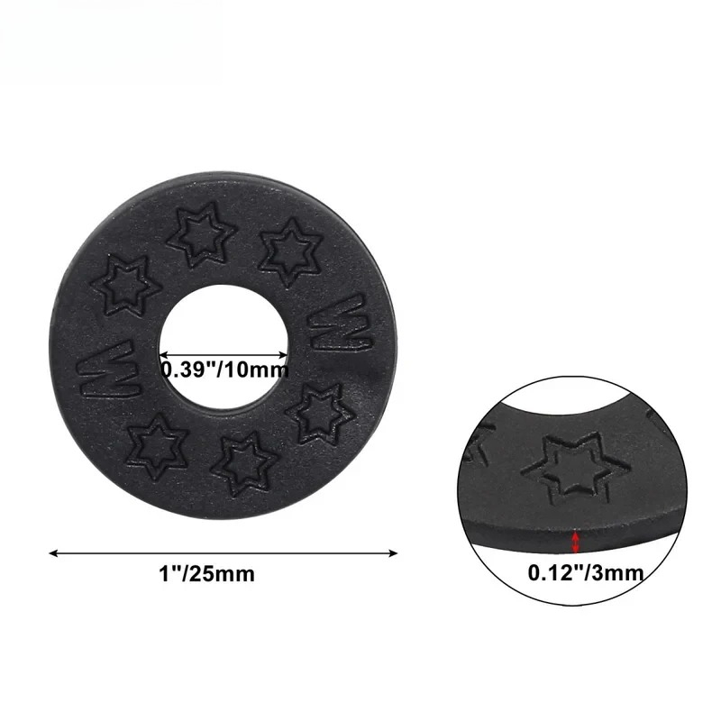 10 pcs Guitar Strap Block Rubb - Guitar Strap Padded บทวิจารณ์และราคา