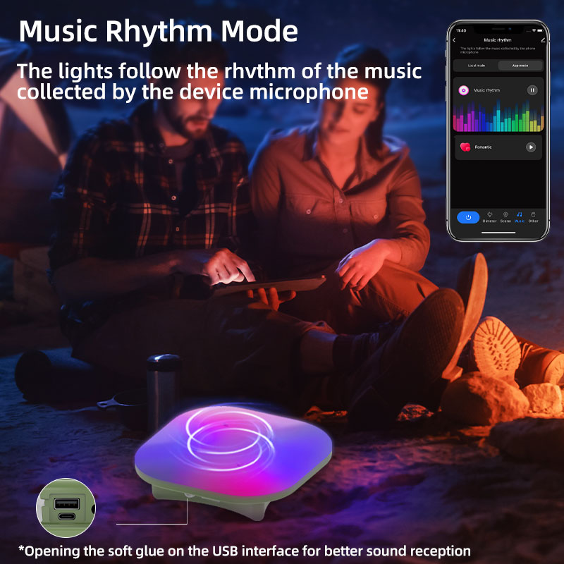 Camping Lantern Rechargeable S - Audio Music By บทวิจารณ์และราคา