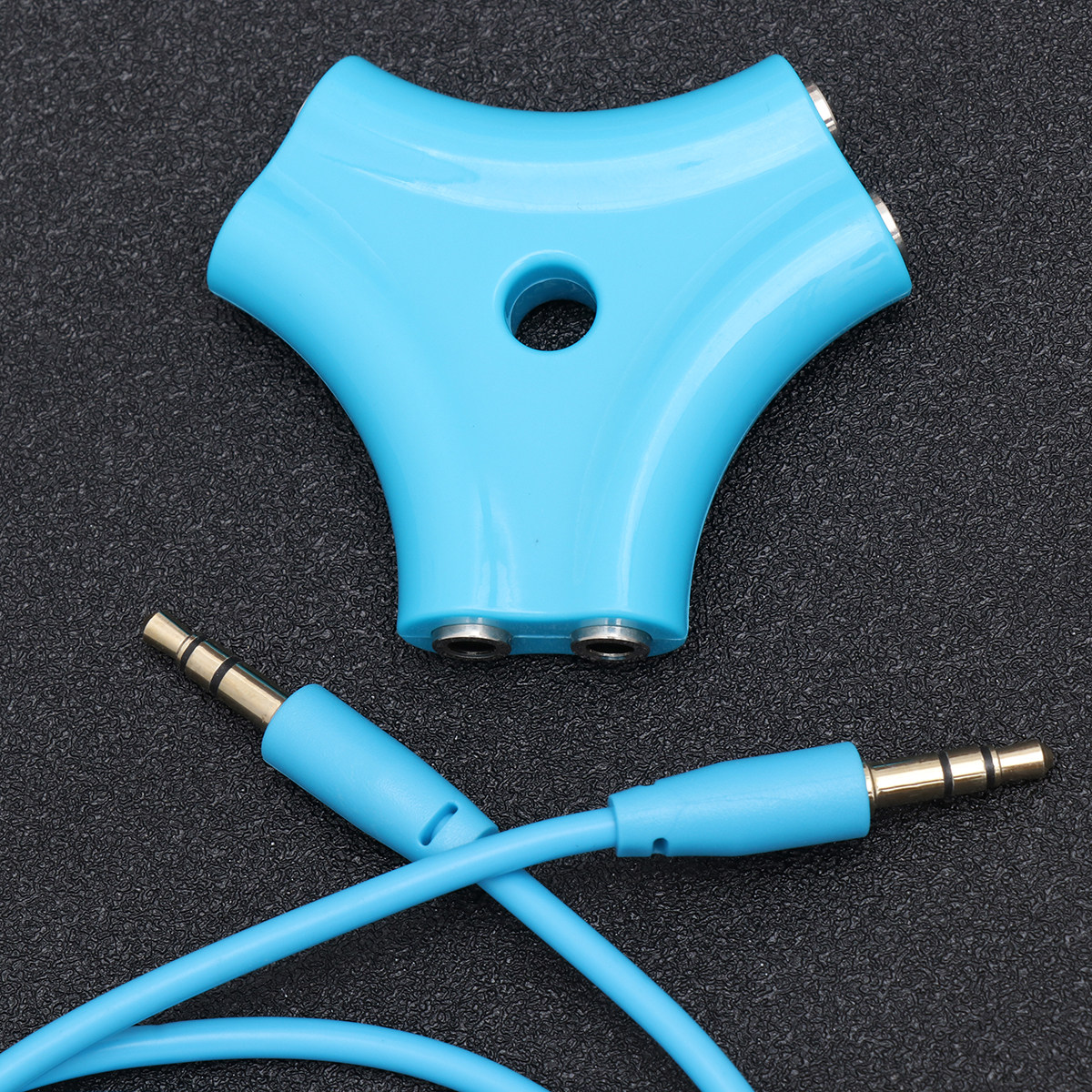 3.5mm 5 Port Headphone Splitte - Audio And Music Splitter บทวิจารณ์และราคา
