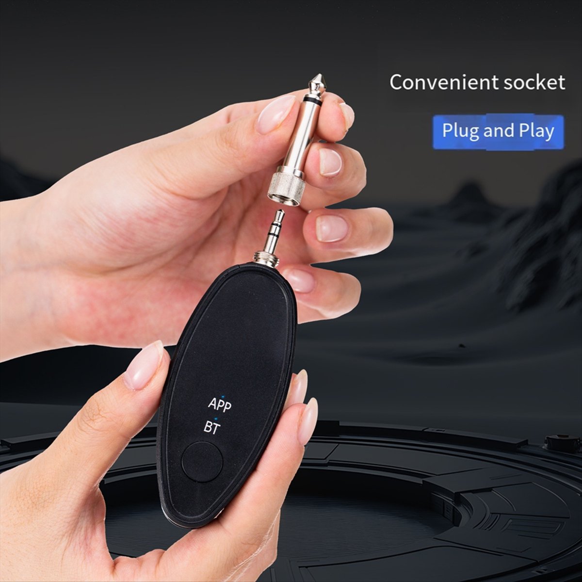 Audio Receiver Adapter 3.5/6.5 - Audio And Music Splitter บทวิจารณ์และราคา