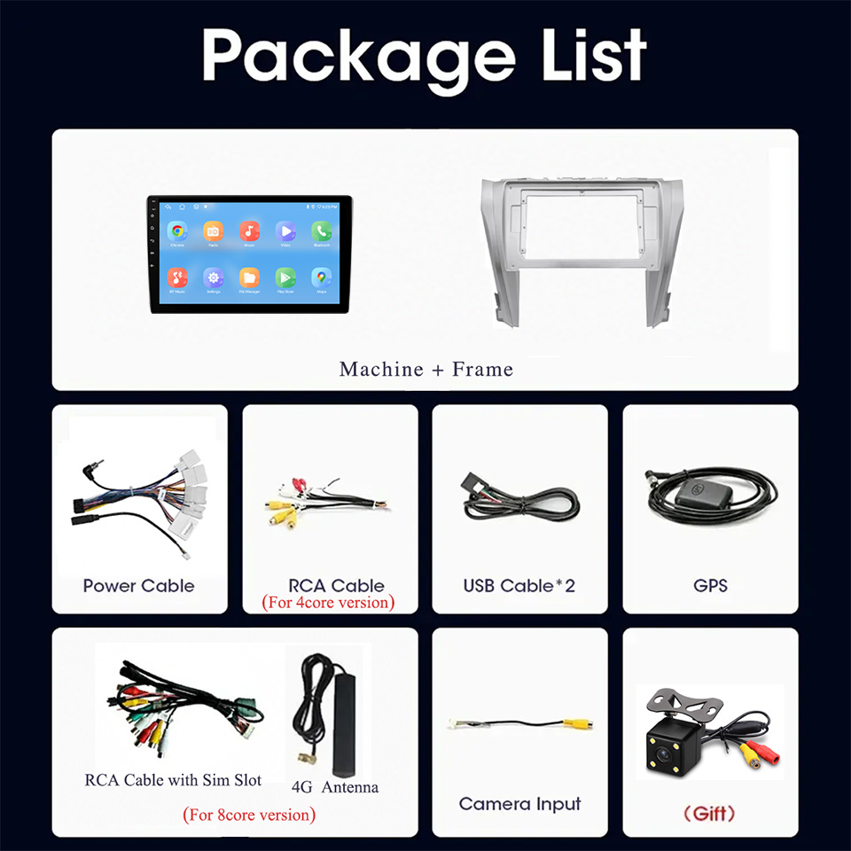 Android 14.0 8G+128G Car Radio - Audio Music Hindi บทวิจารณ์และราคา