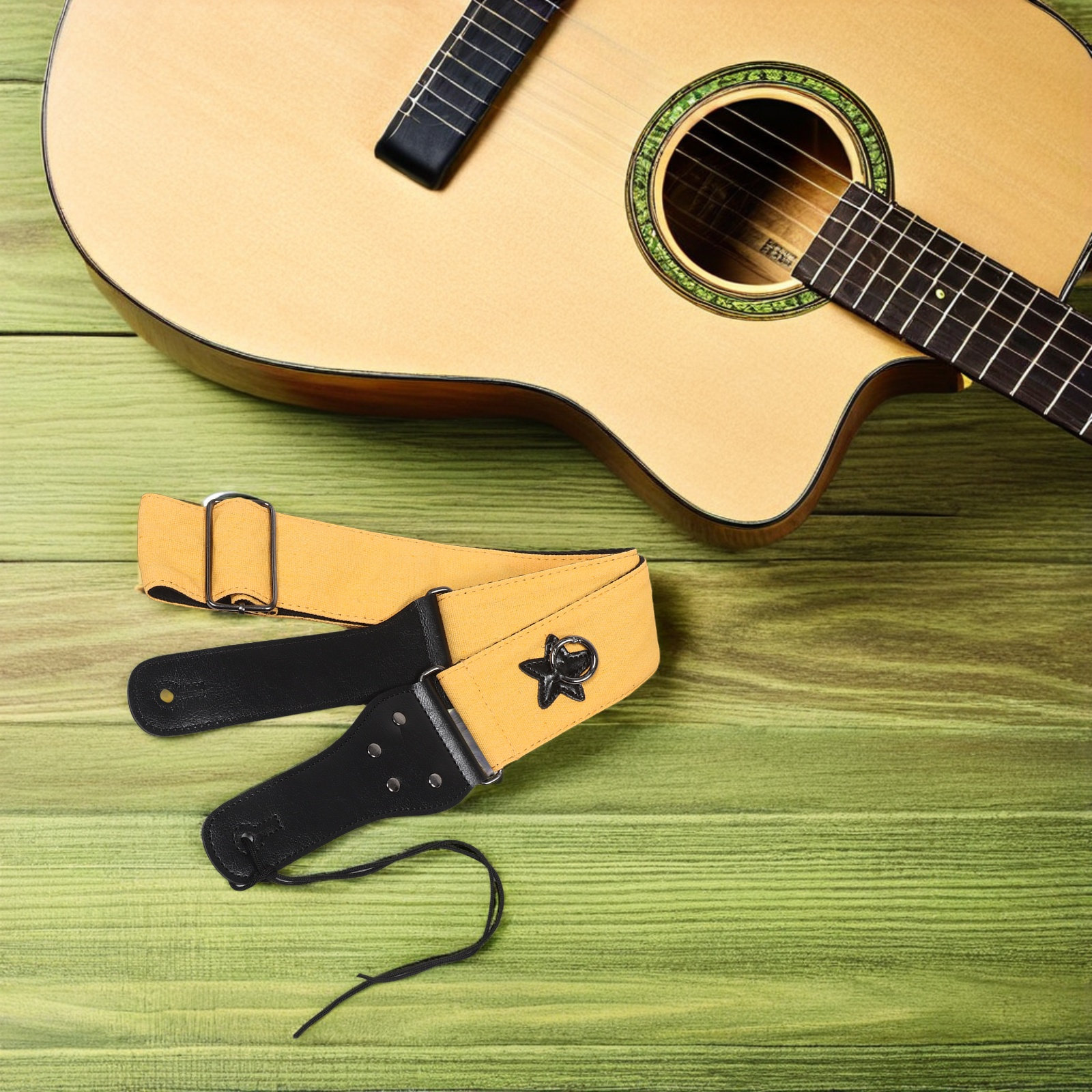 Double Layer Wide Guitar Strap - Guitar Strap Padded บทวิจารณ์และราคา