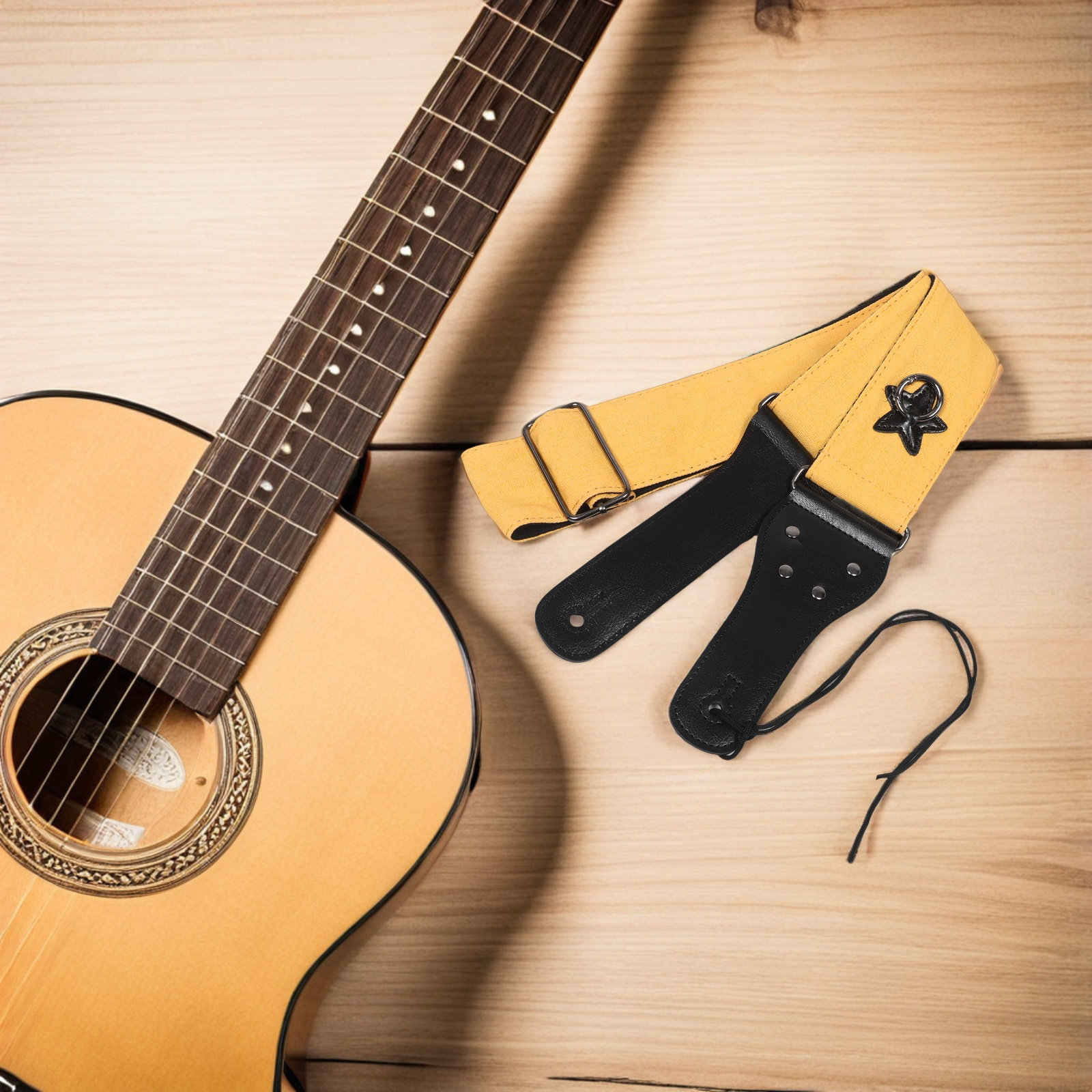 Double Layer Wide Guitar Strap - Guitar Strap Padded บทวิจารณ์และราคา