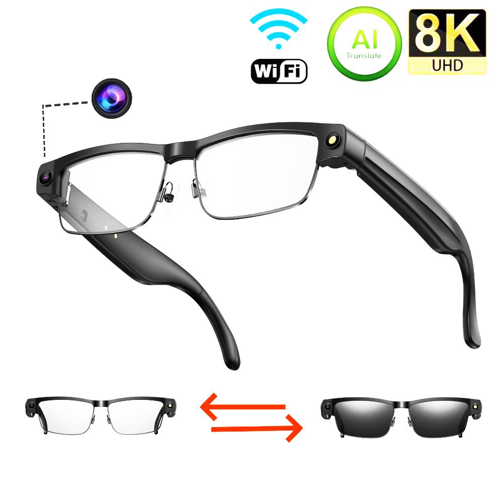L802 Smart Glasses 8 Million P - Audio Music Ai บทวิจารณ์และราคา