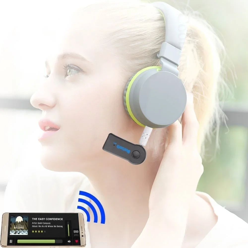 Bluetooth4.2 AUX Audio Stereo  - Audio Without Music บทวิจารณ์และราคา