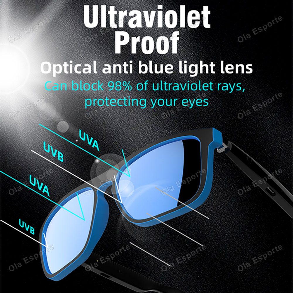 2026 Smart Audio Glasses Touch - Audio Music Bluetooth บทวิจารณ์และราคา