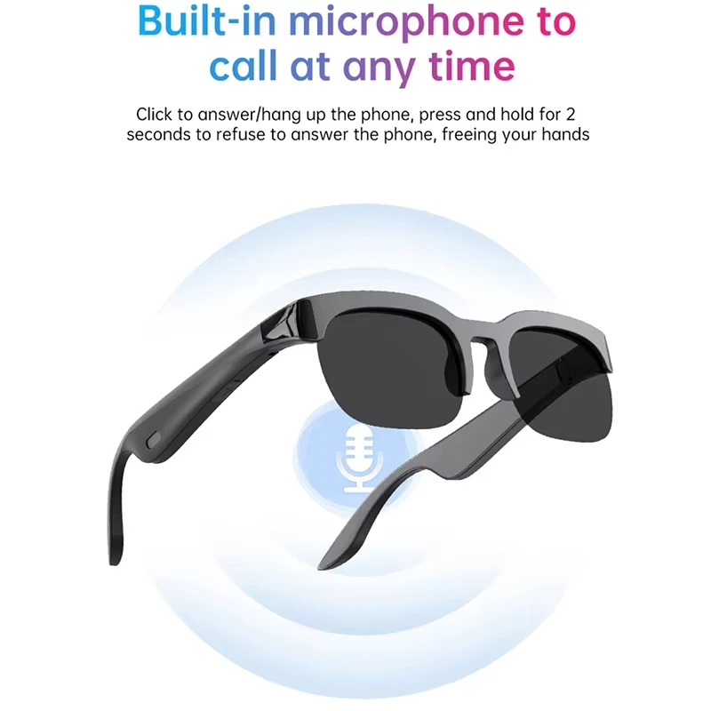Lenovo BT Smart Audio Glasses  - Audio Music Arabic บทวิจารณ์และราคา