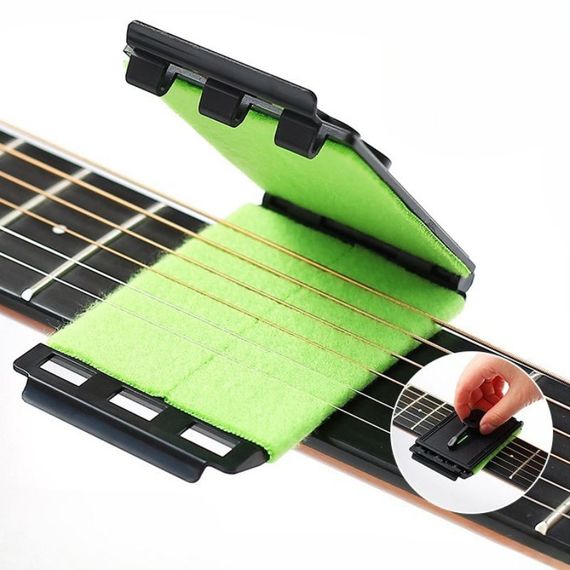 Guitar String Cleaner Portable - Bass Guitar Strings บทวิจารณ์และราคา