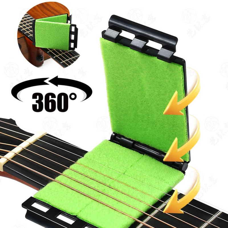 Guitar String Cleaner Portable - Bass Guitar Strings บทวิจารณ์และราคา