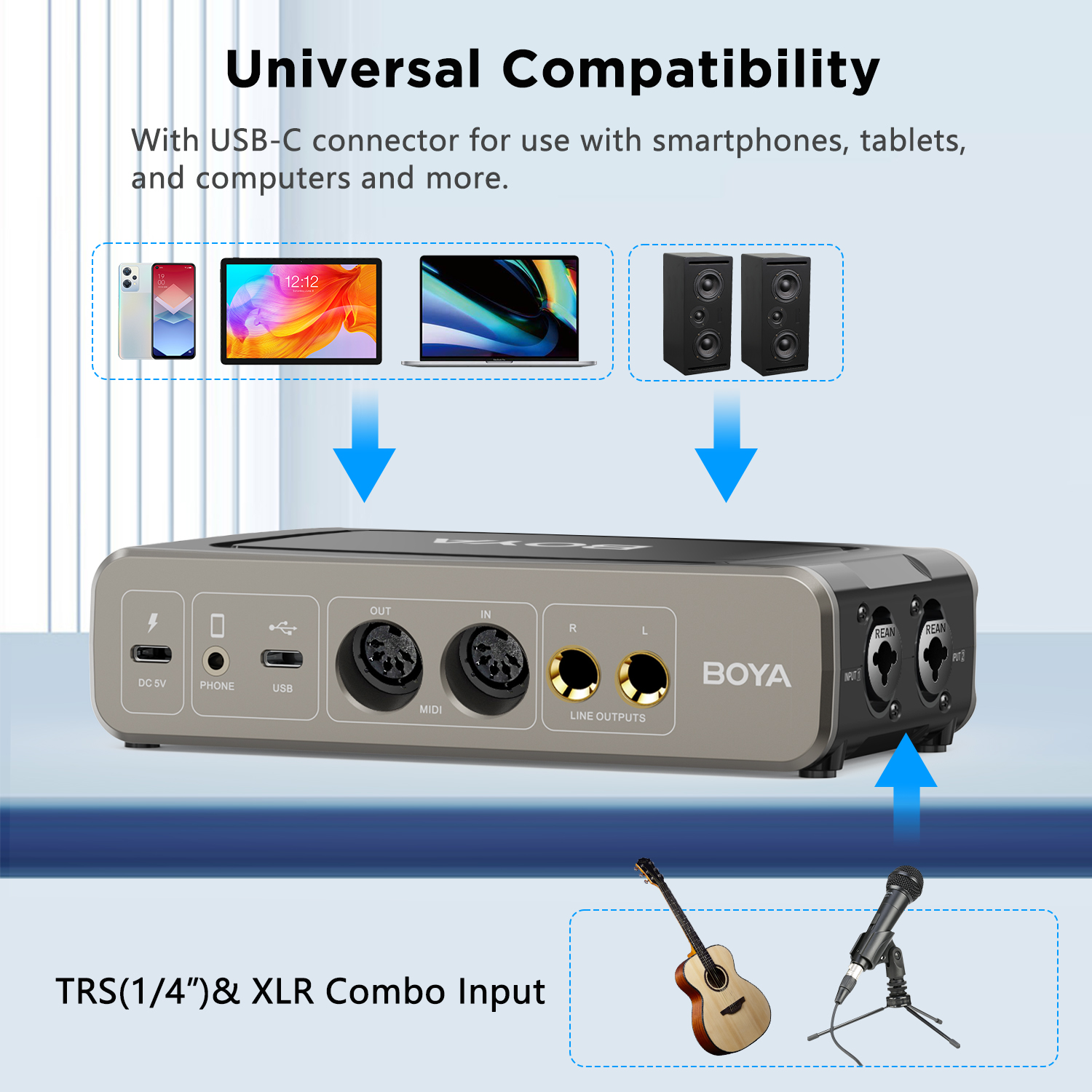 BOYA BY-AM4 Dual-Channel Audio - Audio Music By บทวิจารณ์และราคา