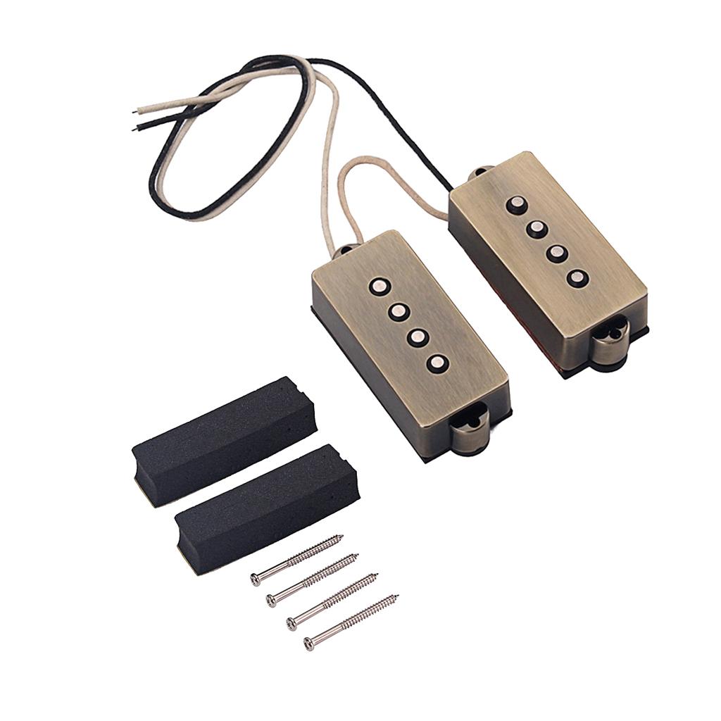 Bass Guitar Pickup Neck Bridge - Bass Guitar Strings บทวิจารณ์และราคา