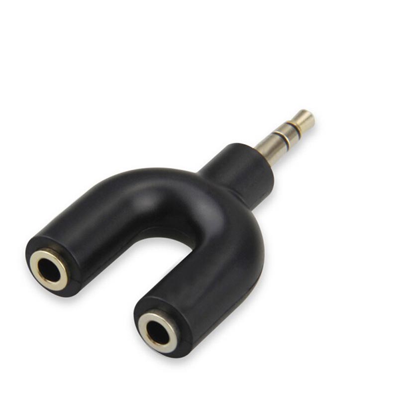 U Type Adapter Y Shape 3.5mm S - Audio And Music Splitter บทวิจารณ์และราคา