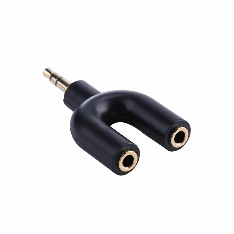 U Type Adapter Y Shape 3.5mm S - Audio And Music Splitter บทวิจารณ์และราคา