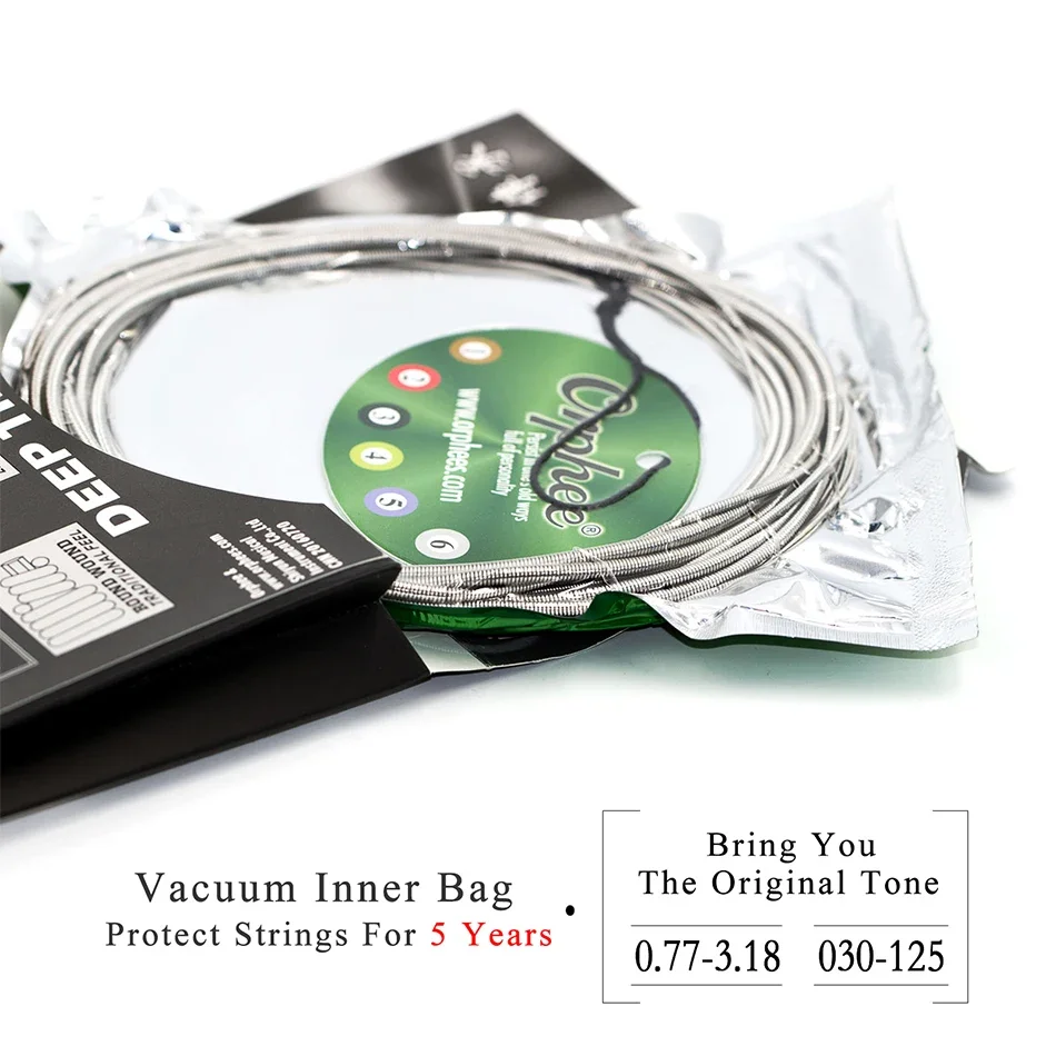 Orphee QB Series 4/5/6 Strings - Bass Guitar Strings บทวิจารณ์และราคา