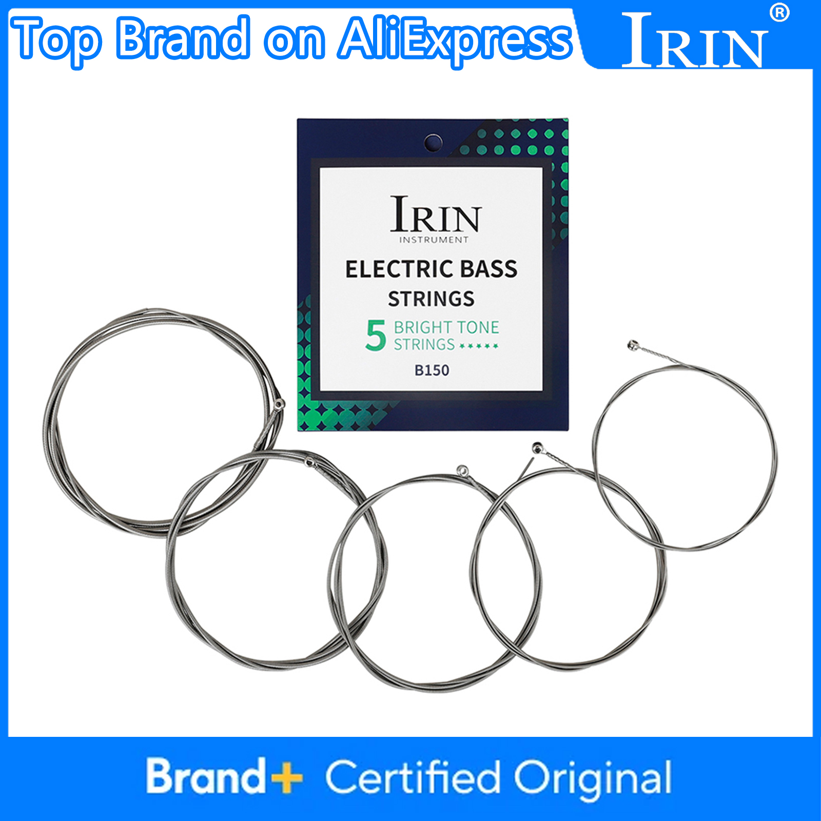 IRIN 5 Strings Bass Guitar Str - Bass Guitar Strings บทวิจารณ์และราคา