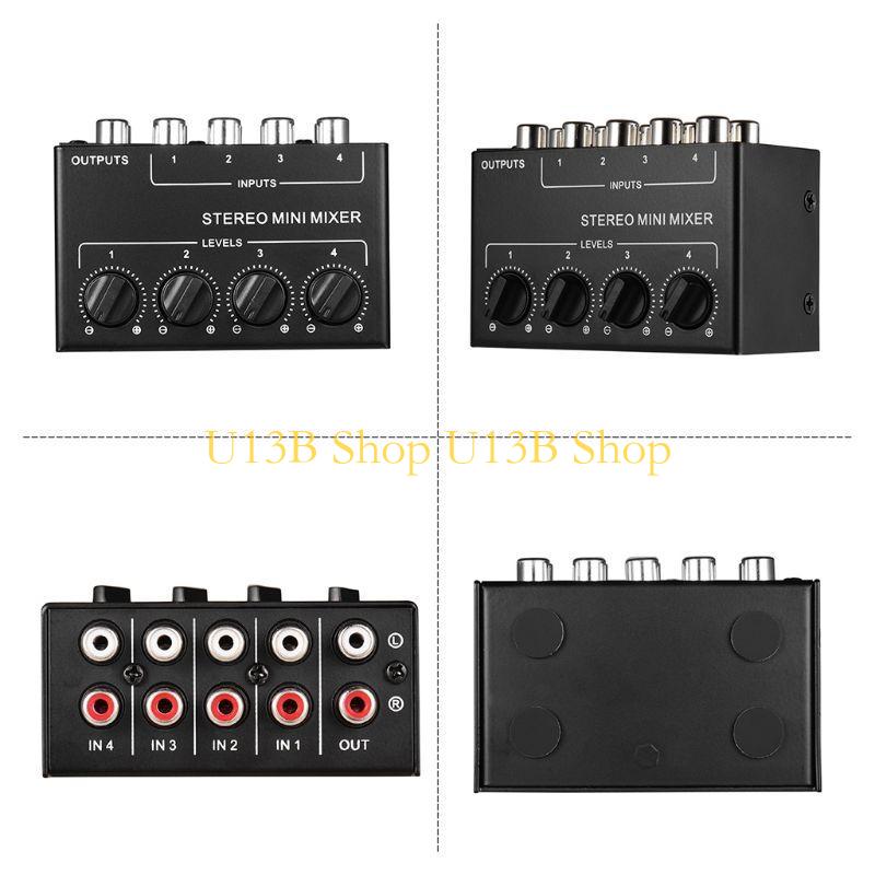 U13B Four Channel Passive Spli - Audio And Music Splitter บทวิจารณ์และราคา