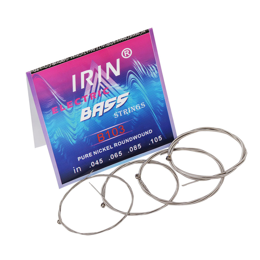 IRIN 4Pcs  4-String Bass Guita - Bass Guitar Strings บทวิจารณ์และราคา
