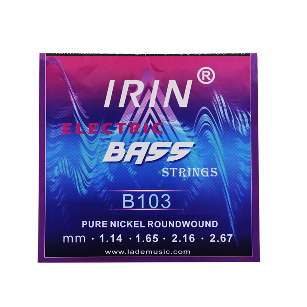 IRIN 4Pcs  4-String Bass Guita - Bass Guitar Strings บทวิจารณ์และราคา