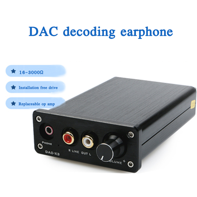 HIFI fever decoder DAC-X3 mini - Headphone Amplifier Dac บทวิจารณ์และราคา