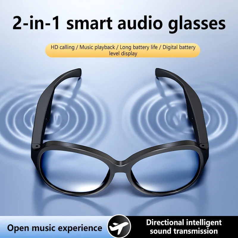 2-in-1 Smart Audio Glasses Wir - Audio Music Bluetooth บทวิจารณ์และราคา