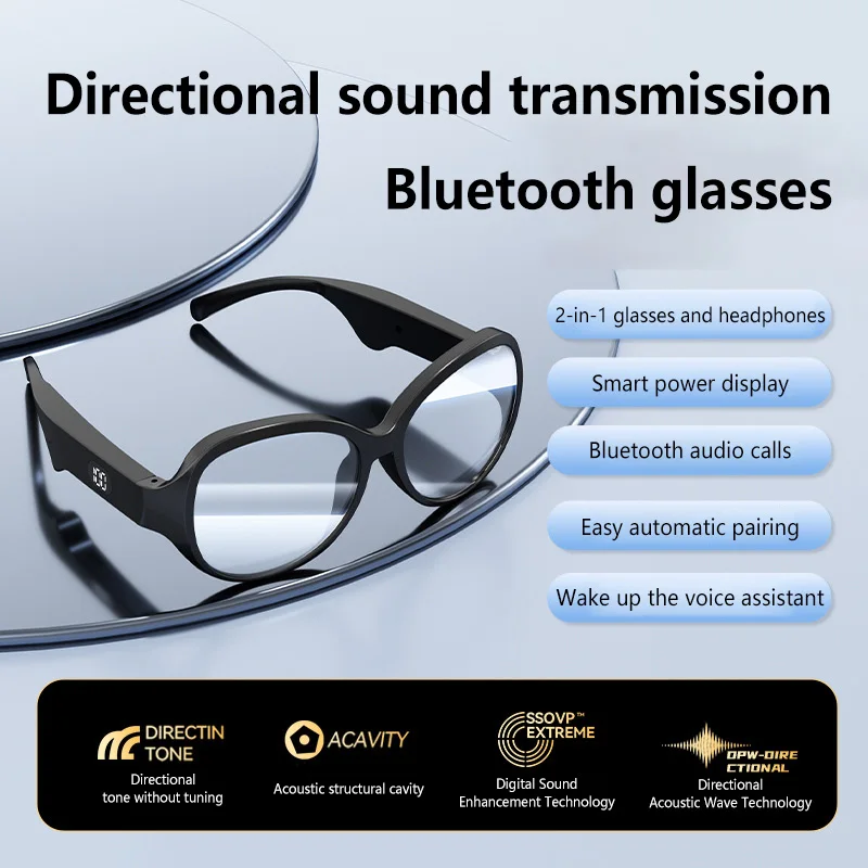 2-in-1 Smart Audio Glasses Wir - Audio Music Bluetooth บทวิจารณ์และราคา