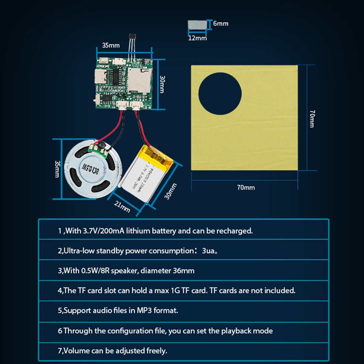 Programmable Sound Recorder Mo - Audio Music Mp3 Downloader บทวิจารณ์และราคา