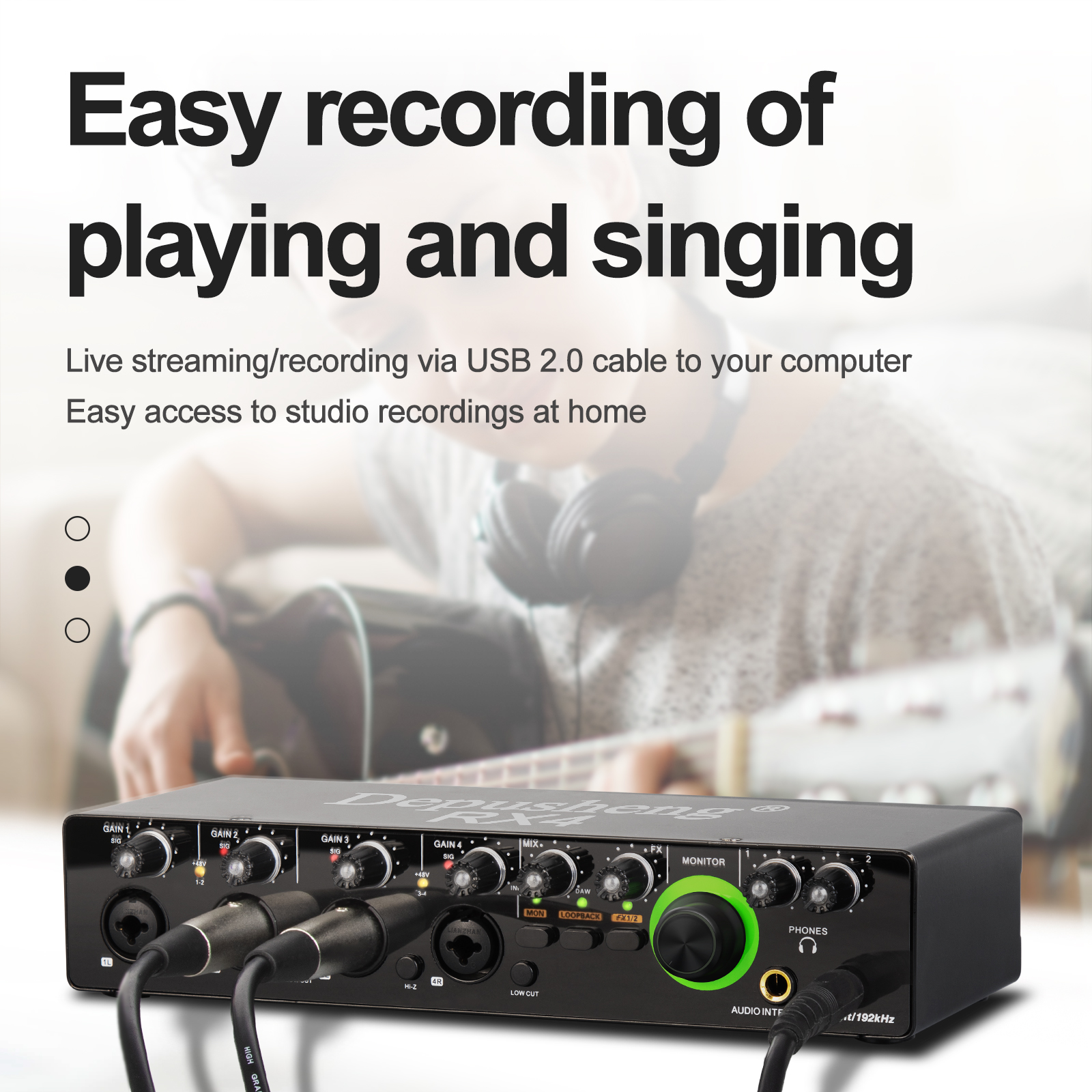 Newest 4 Channel Audio Sound C - Audio Without Music บทวิจารณ์และราคา