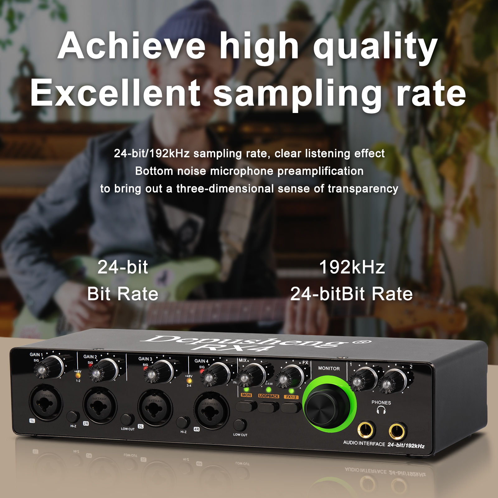 Newest 4 Channel Audio Sound C - Audio Without Music บทวิจารณ์และราคา