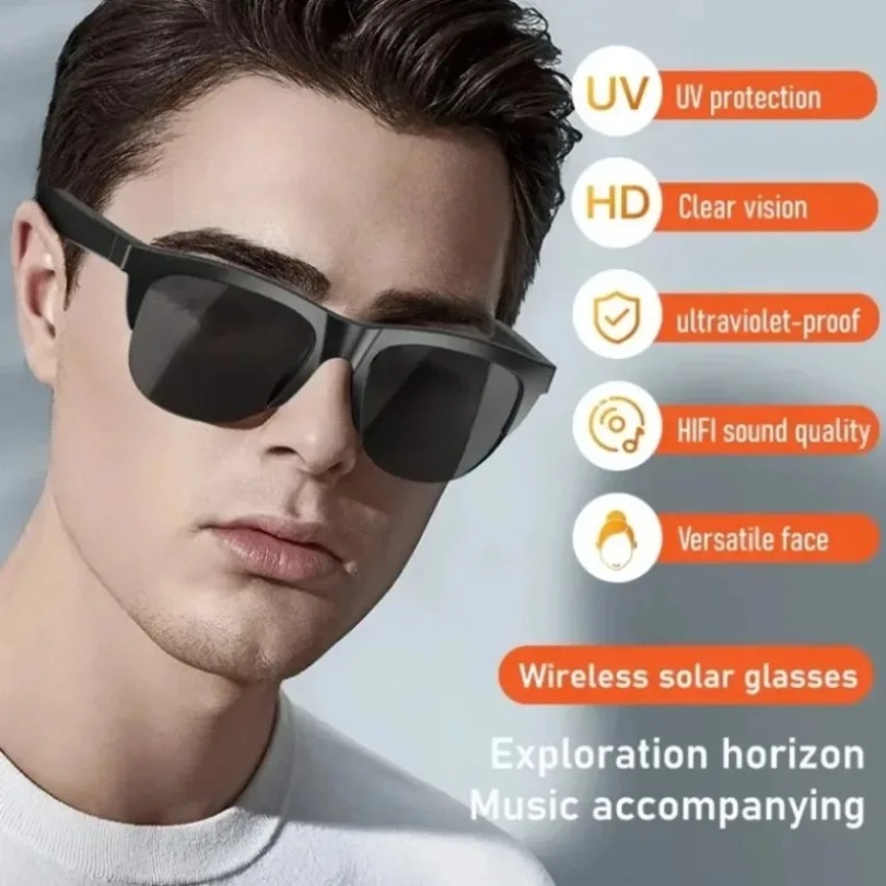 Bluetooth Sunglasses Wireless  - Audio Music Bluetooth บทวิจารณ์และราคา