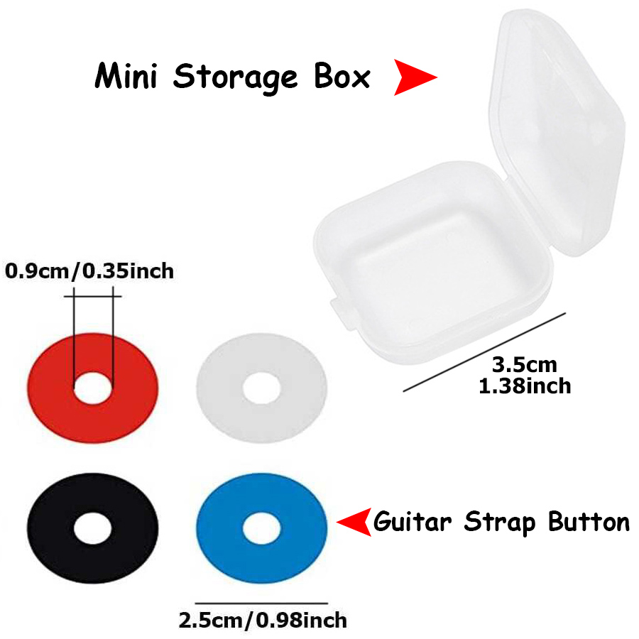 10Pcs Silicone Guitar Strap Bu - Guitar Strap Padded บทวิจารณ์และราคา