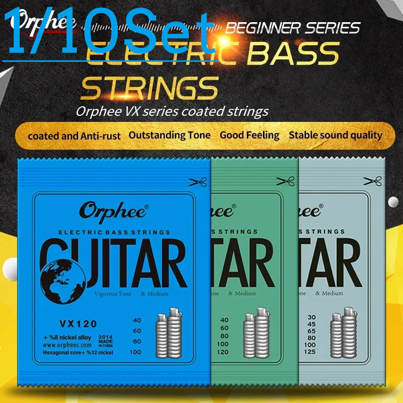 Orphee 4/5/6 Electric Bass Gui - Bass Guitar Strings บทวิจารณ์และราคา