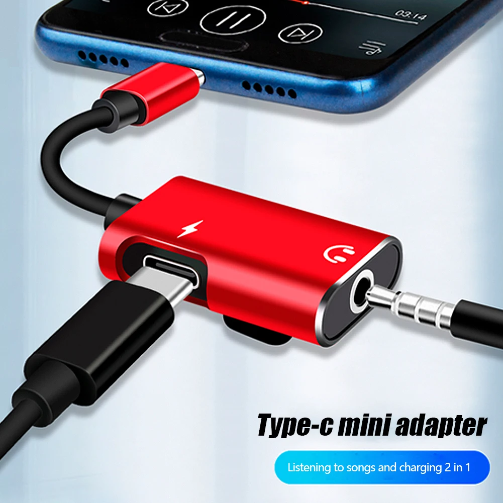 2-in-1 USB-C to 3.5mm Jack Ada - Audio Music Splitter บทวิจารณ์และราคา