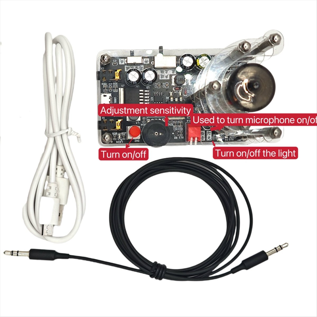 DTC5 New USB 5V Music Spectrum - Audio Youtube Music Free บทวิจารณ์และราคา