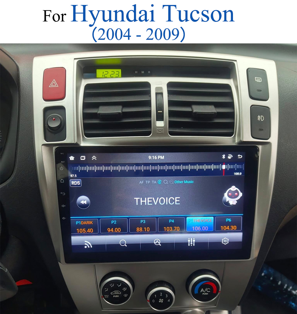 Car Radio Stereo For Hyundai T - Audio Music Hindi บทวิจารณ์และราคา