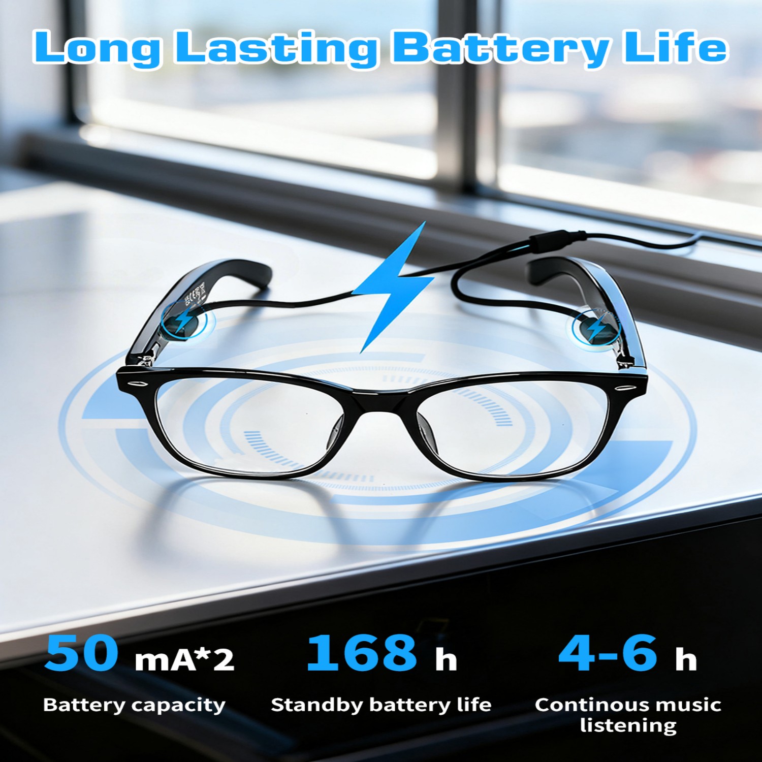 GT35 Smart Glasses with AI Tra - Audio Music Ai บทวิจารณ์และราคา