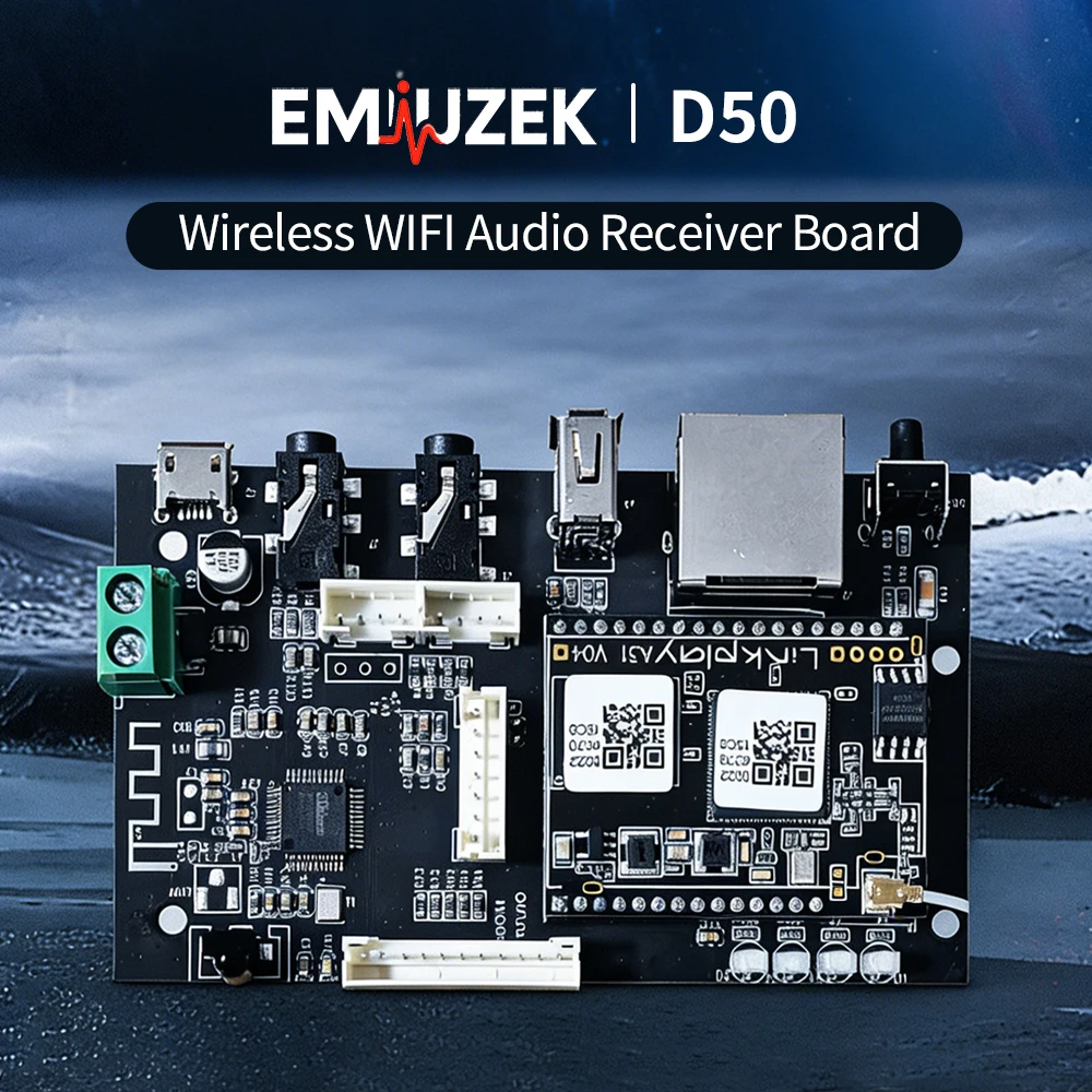 EMIUZEK D50 Wireless Audio Rec - Audio Music By บทวิจารณ์และราคา