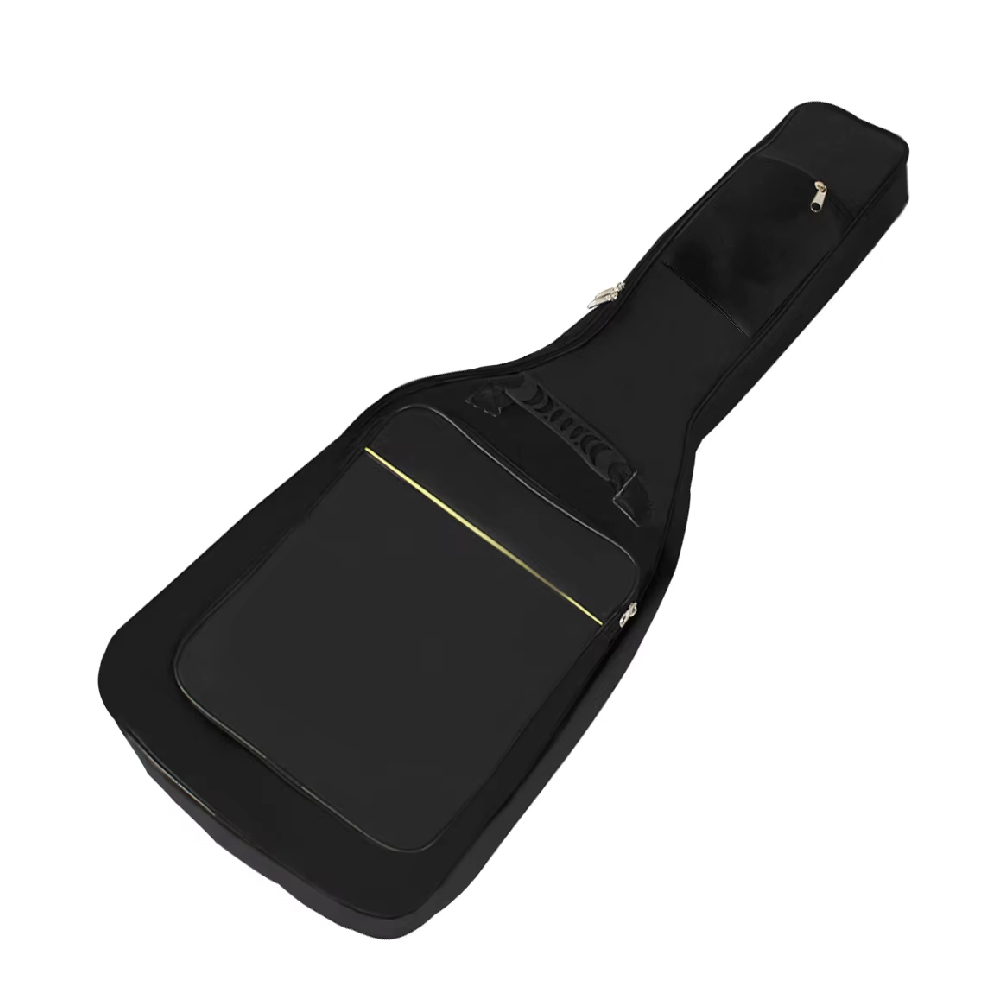 Black Electric Guitar Gig Bag  - Guitar Strap Padded บทวิจารณ์และราคา