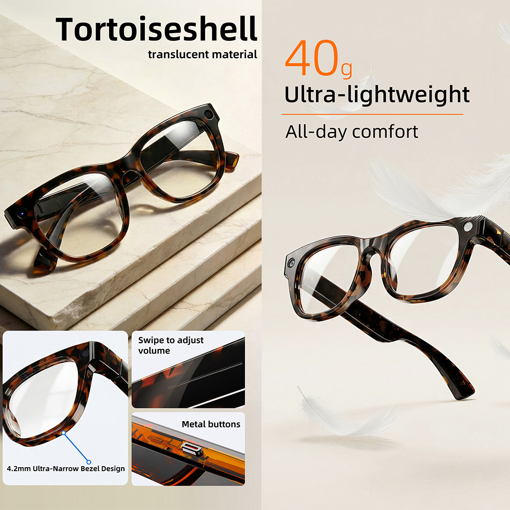 G600 Pro AI Smart Glasses 13MP - Audio Music Bluetooth บทวิจารณ์และราคา