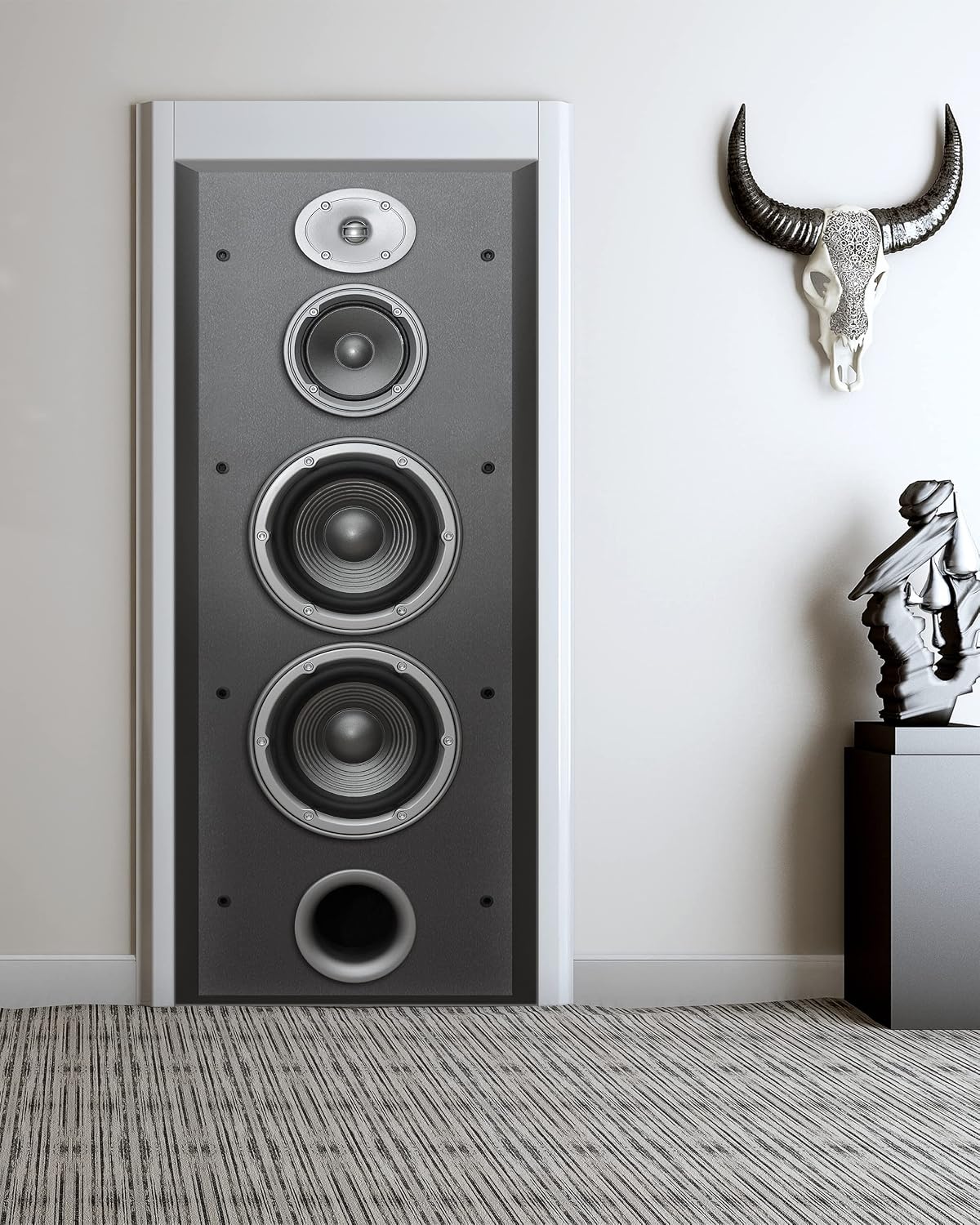 Speaker Door Sticker Music Aud - Audio Music Remover บทวิจารณ์และราคา