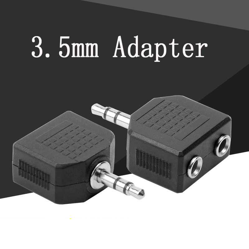 Audio Earphone Splitter Adapte - Audio And Music Splitter บทวิจารณ์และราคา