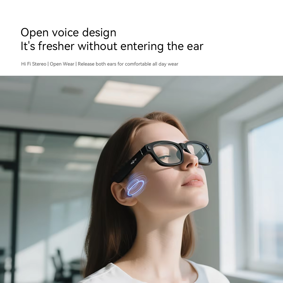 2026 New AI Smart Glasses with - Audio Music Arabic บทวิจารณ์และราคา