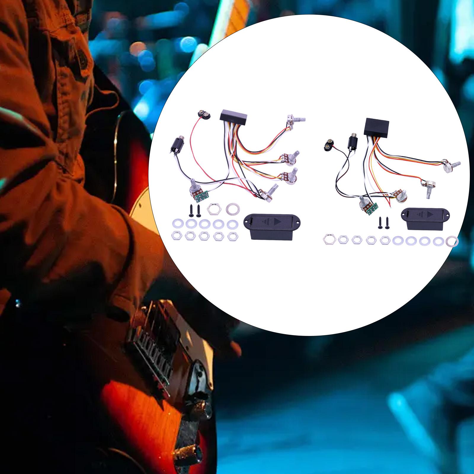 Bass Pickups 4 Strings Active  - Bass Guitar Strings บทวิจารณ์และราคา