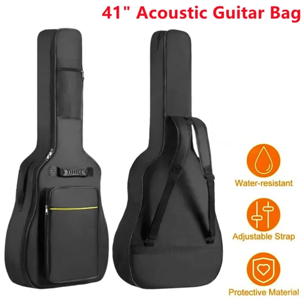 41''// Waterproof Guitar Case  - Guitar Strap Padded บทวิจารณ์และราคา
