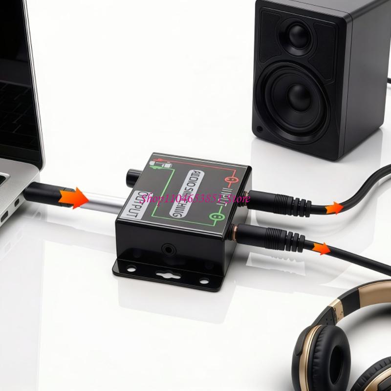 Metal 3.5Mm Auditory Switcher  - Audio And Music Splitter บทวิจารณ์และราคา