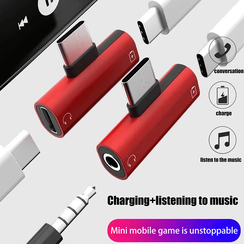 USB Type-C To 3.5 Mm Headphone - Audio And Music Splitter บทวิจารณ์และราคา