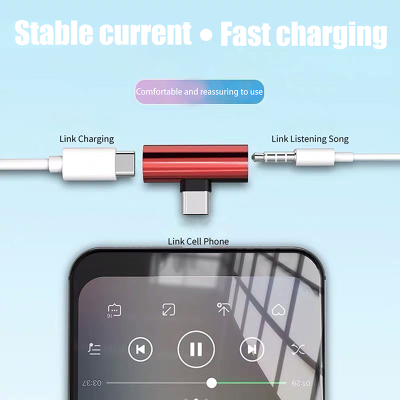 USB Type-C To 3.5 Mm Headphone - Audio And Music Splitter บทวิจารณ์และราคา