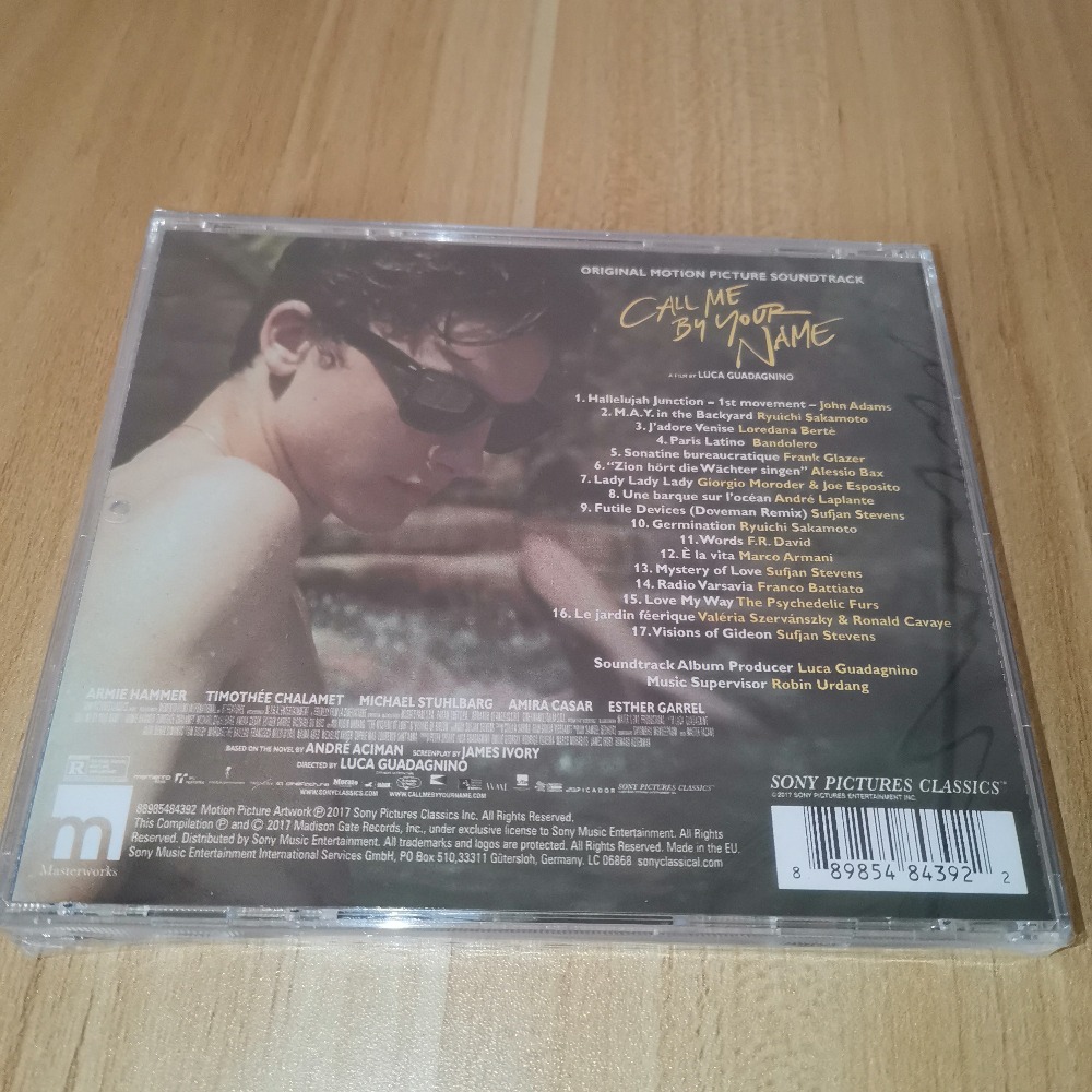 Call Me by Your Name Soundtrac - Audio Music By บทวิจารณ์และราคา