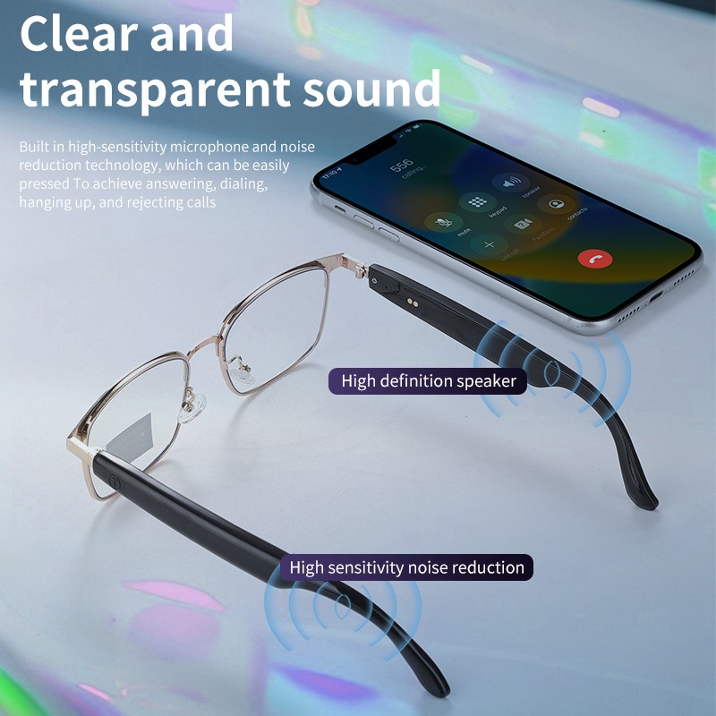 New smart Bluetooth sunglasses - Audio Music Arabic บทวิจารณ์และราคา