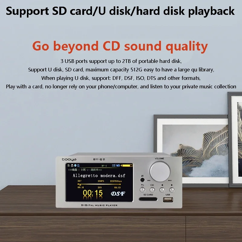 Dual AK4493 Digital Audio Play - Audio Music By บทวิจารณ์และราคา